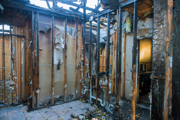 Professional Emergency Fire Cleanup technician working in Haymarket, VA
